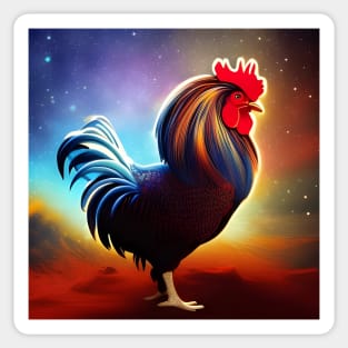 The Rooster Sticker